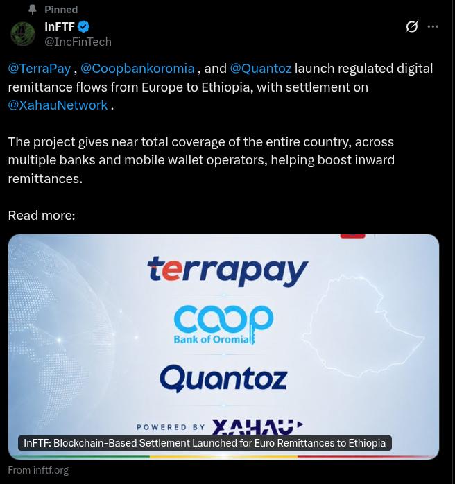 InFTF Announcement