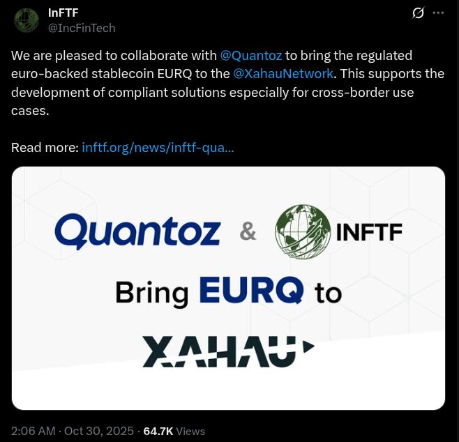 InFTF's Official EURQ Announcement