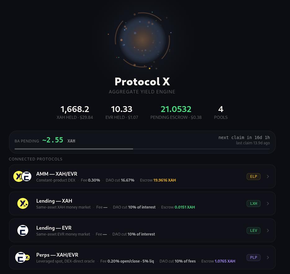 One Xahau DAO - Protocol X