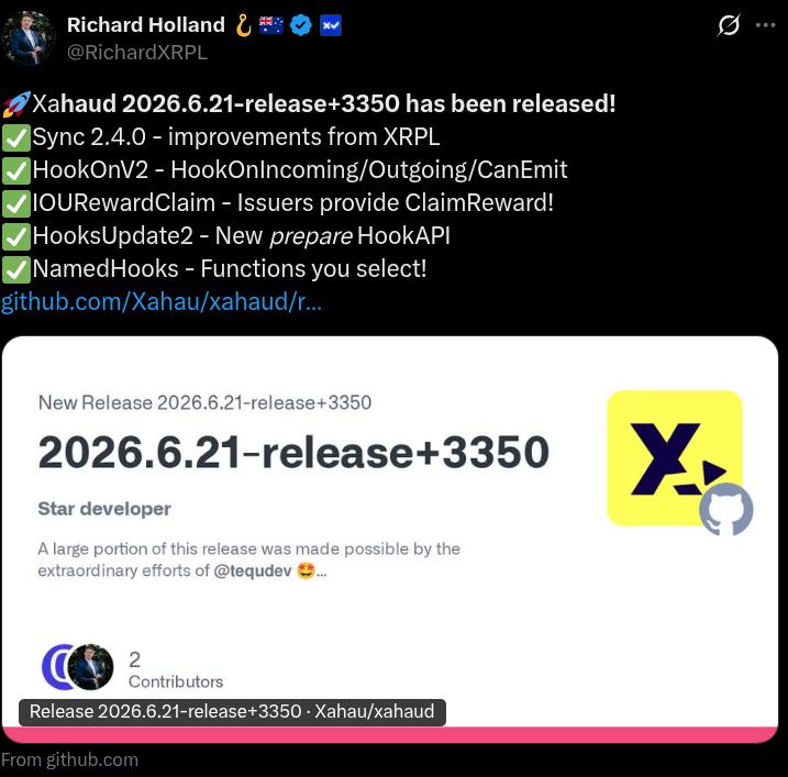 6-21-2026 Release Notes For Xahaud