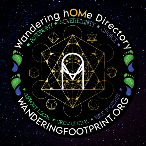 Wandering Footprint logo